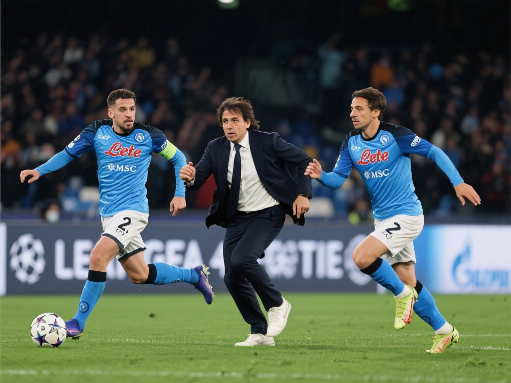 冠军教头孔蒂✨ 那不勒斯全队激情抛主帅庆夺冠