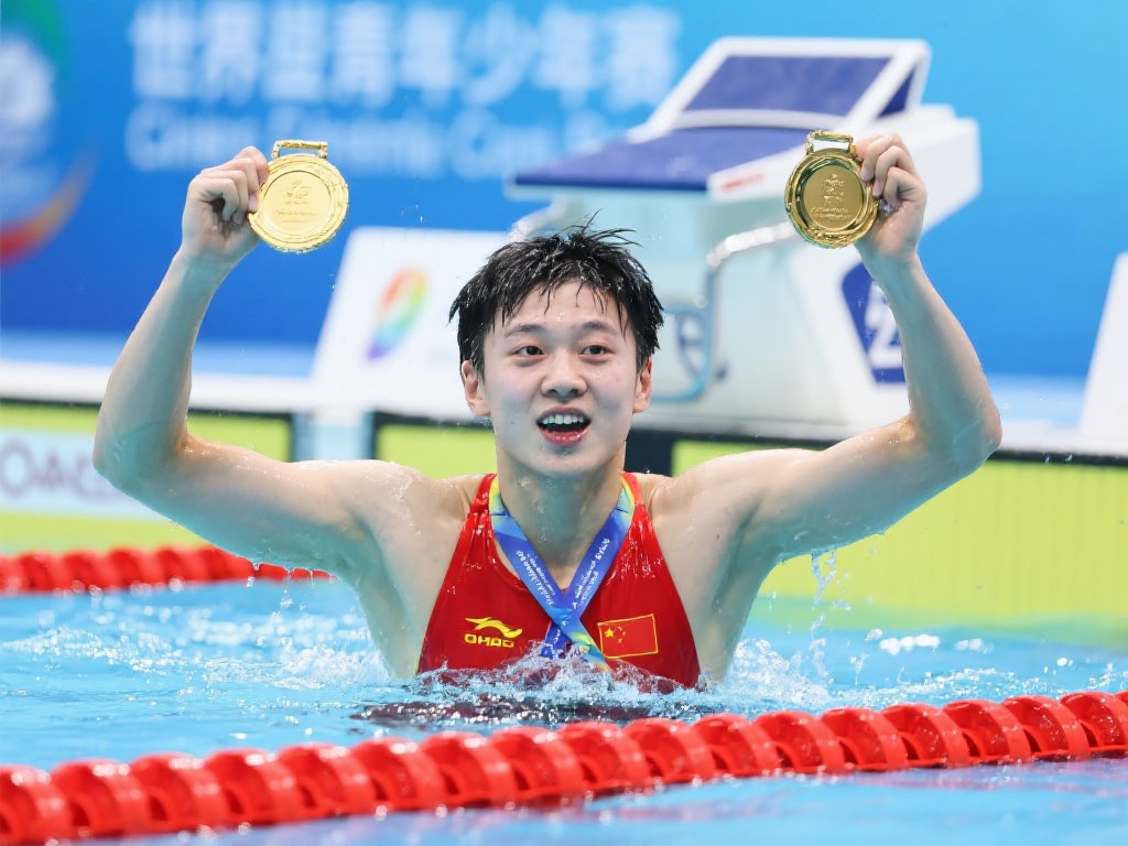 胡雨欢世青赛惊艳亮相实现三金壮举